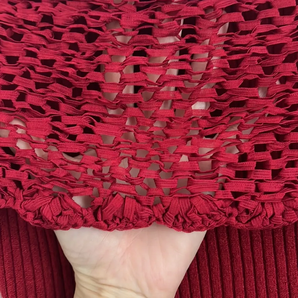 Iz Byer  🆕Red Sweater, Size Small - Image 3