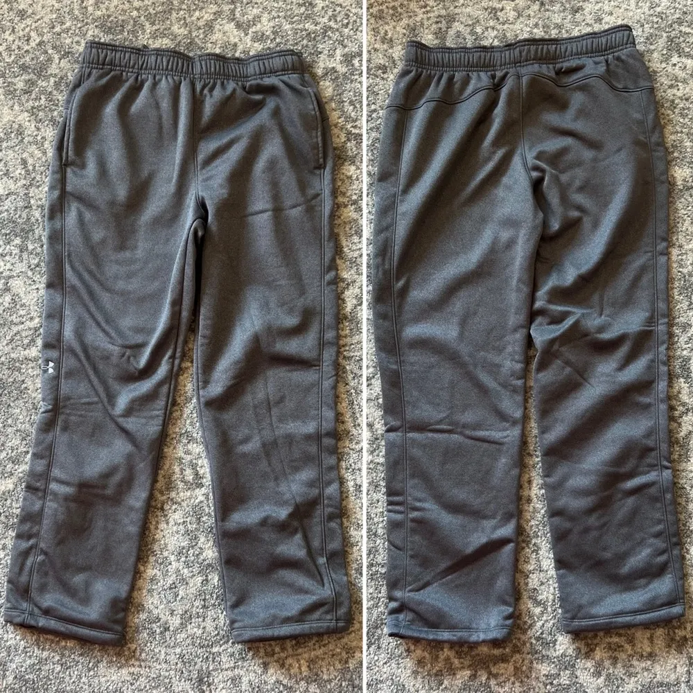 Under Armour Grey Loose Sweatpants - Image 3