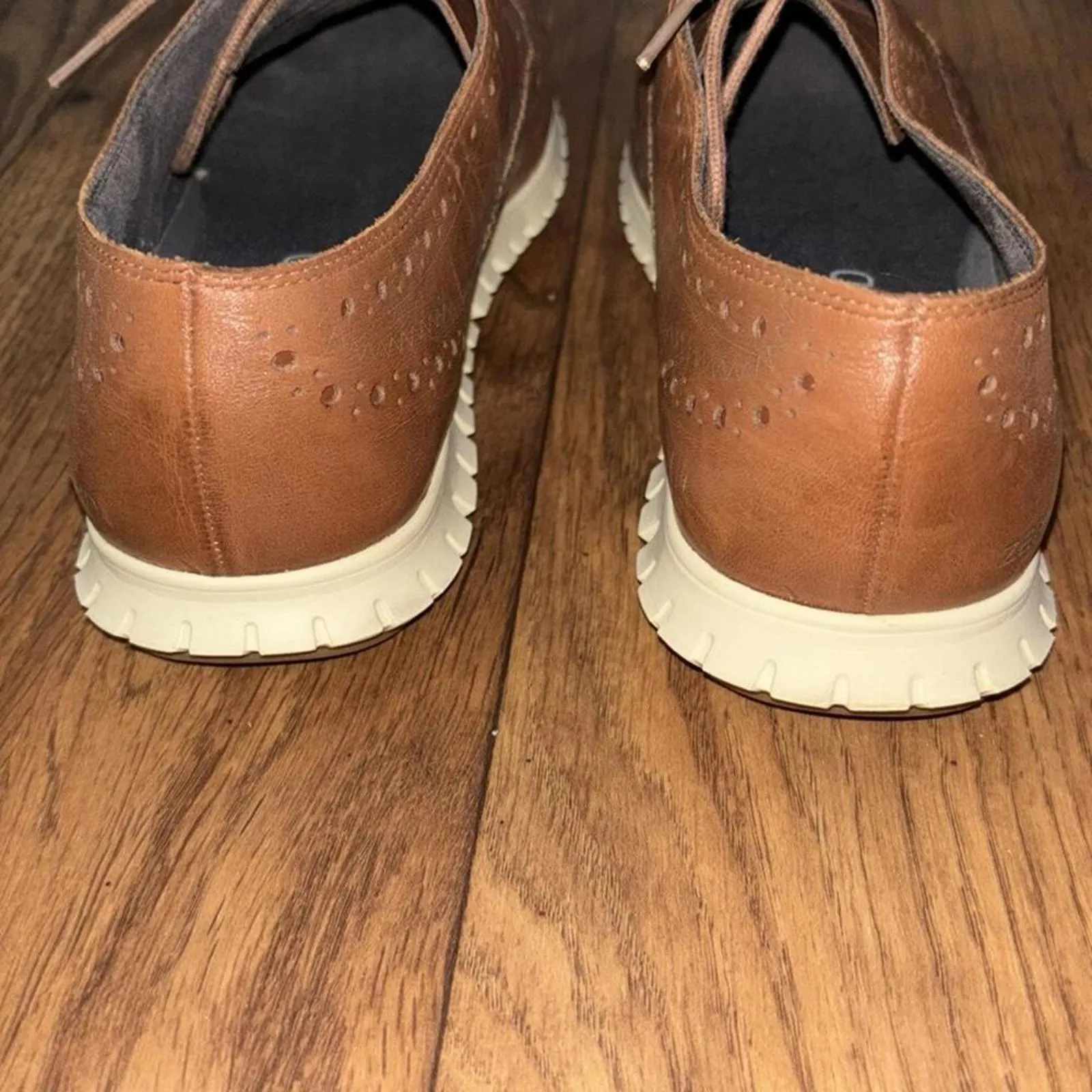 Cole Haan zero grand brown women’s wing tip, loafer sneaker business career - Image 4