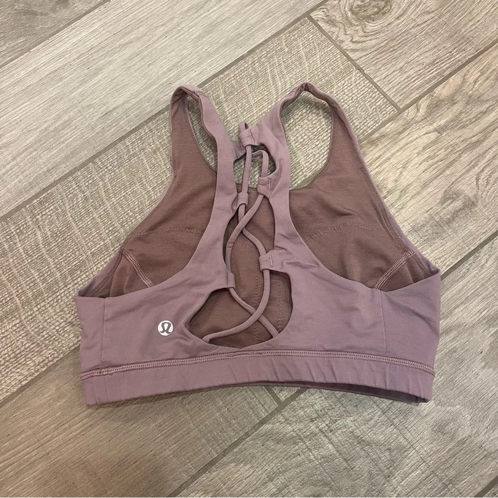 Lululemon Tied To It Bra Antique Bark - Image 4