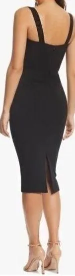 Dress the Population Nicole Sweetheart Neck Black Sleeveless Cocktail Dress XS - Image 2