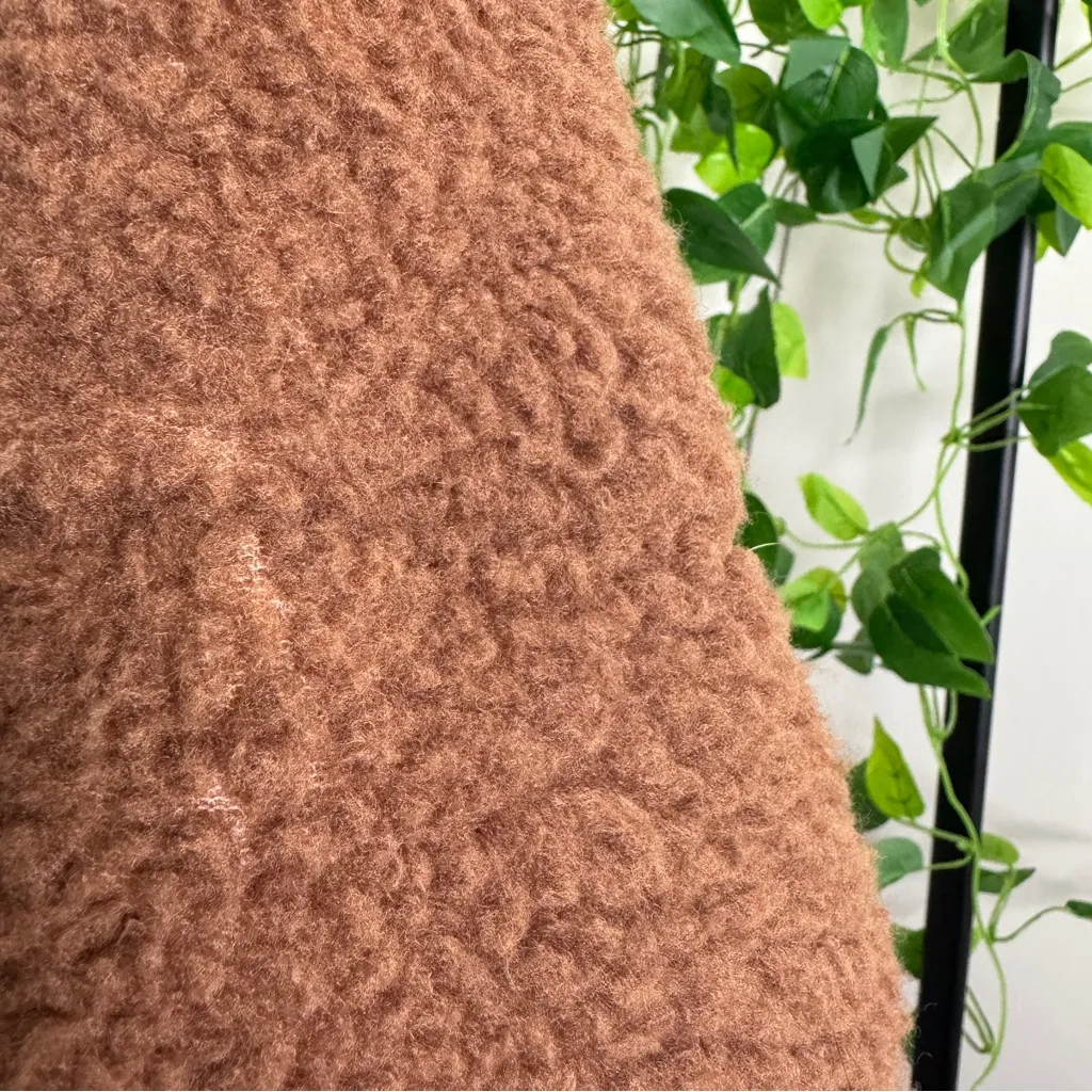 Abercrombie & Fitch Ultra Cropped Mini Puffer Fleece Jacket size Small *FLAWED* - Image 14