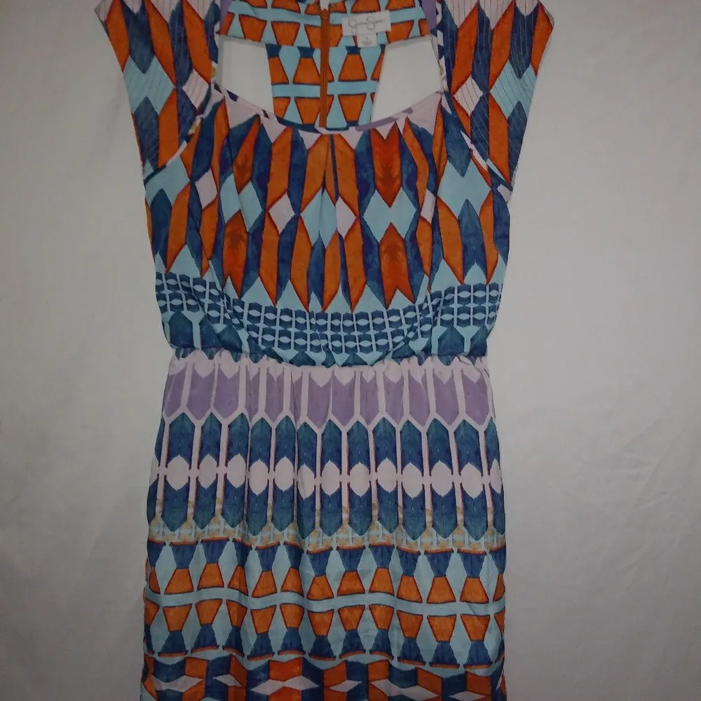 Jessica Simpson 8 Geo Design Dress - Image 2