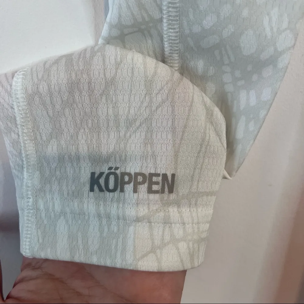 Koppen Womens Printed Hiking Outdoors Tee Top Shirt Sz M White Size M - Image 7