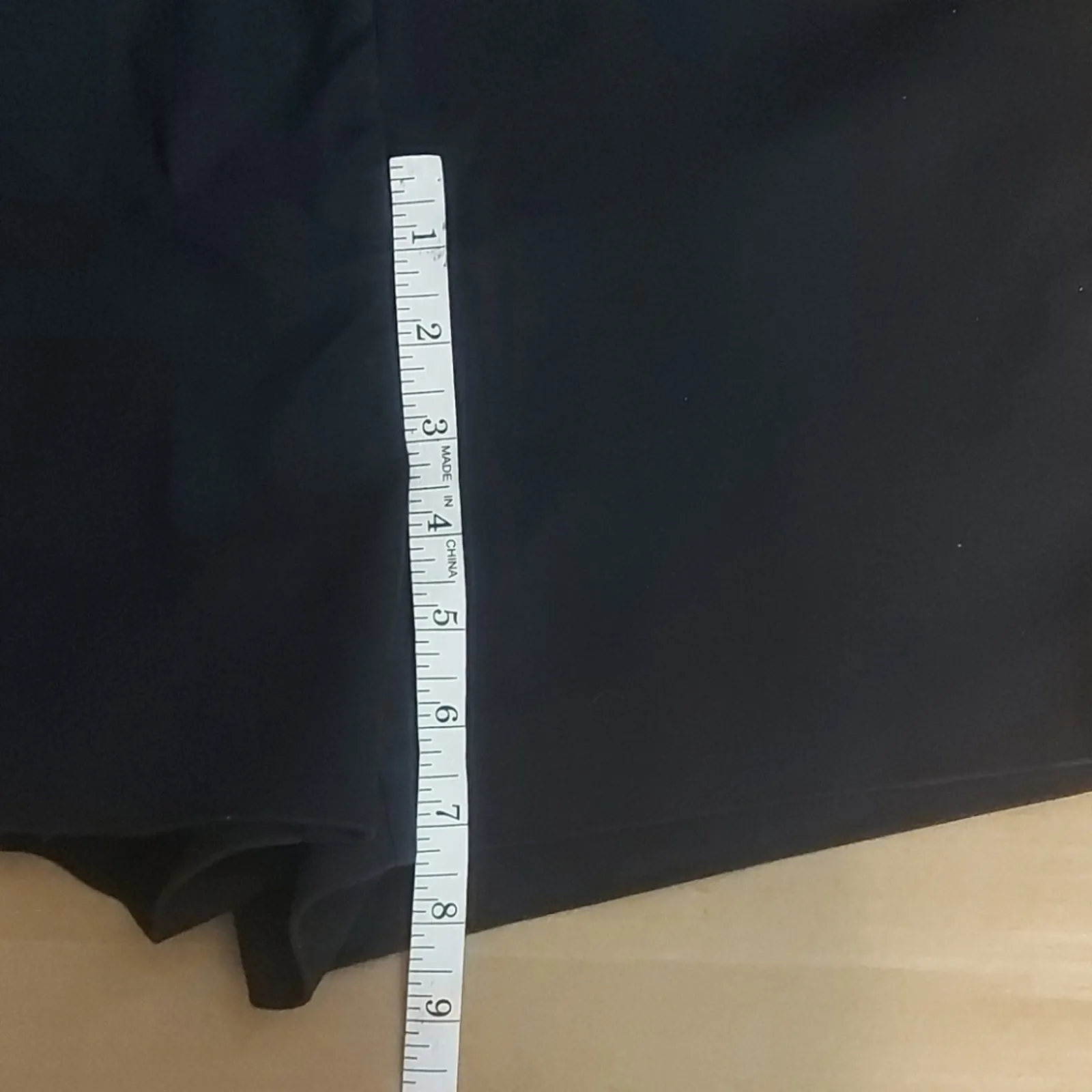 Zara Basic Navy Short M Classic Preppy Nautical Academia Minimalist Slow Fashion - Image 6