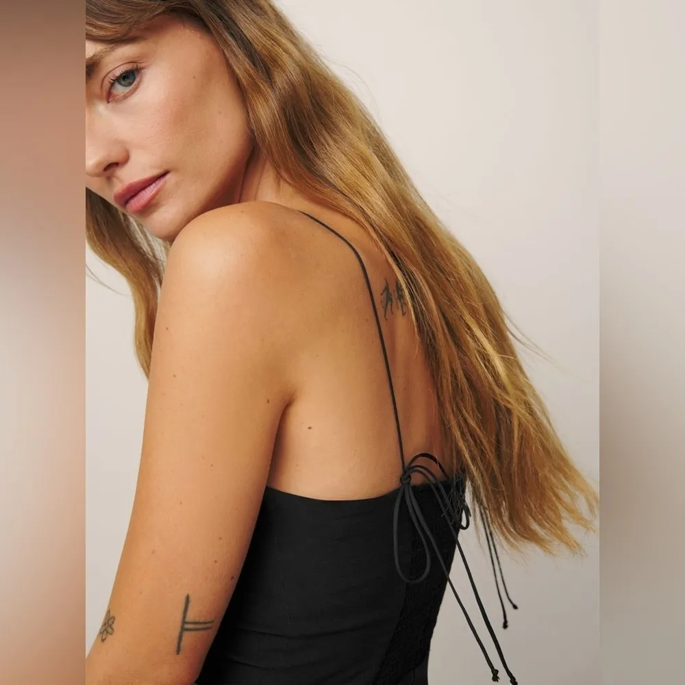 REFORMATION Juliette Dress Black - Image 5