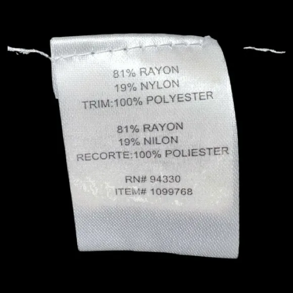 One A Orange and White Label Black Size L - Image 7