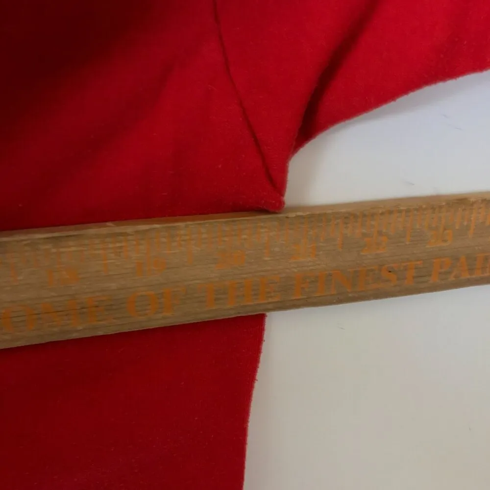 1986 Jerzees Nike Race T Shirt Vintage 80s Red 50/50 USA Made M Unisex Fit Size M - Image 9