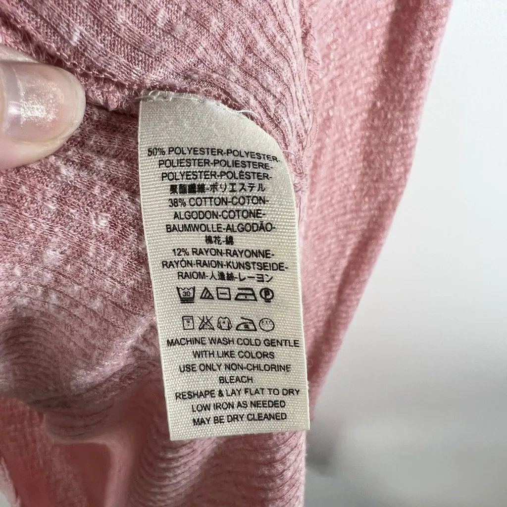 We The Free Shirt Womens‎ S Pink Londontown Sweater Oversized Tunic Boho Casual - Image 5