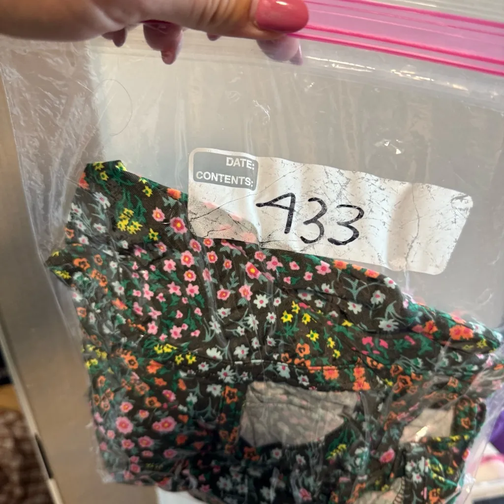 Land's End Women Bright Floral Cotton Modal Lined Boyshorts Pull On Casual Short - Image 5