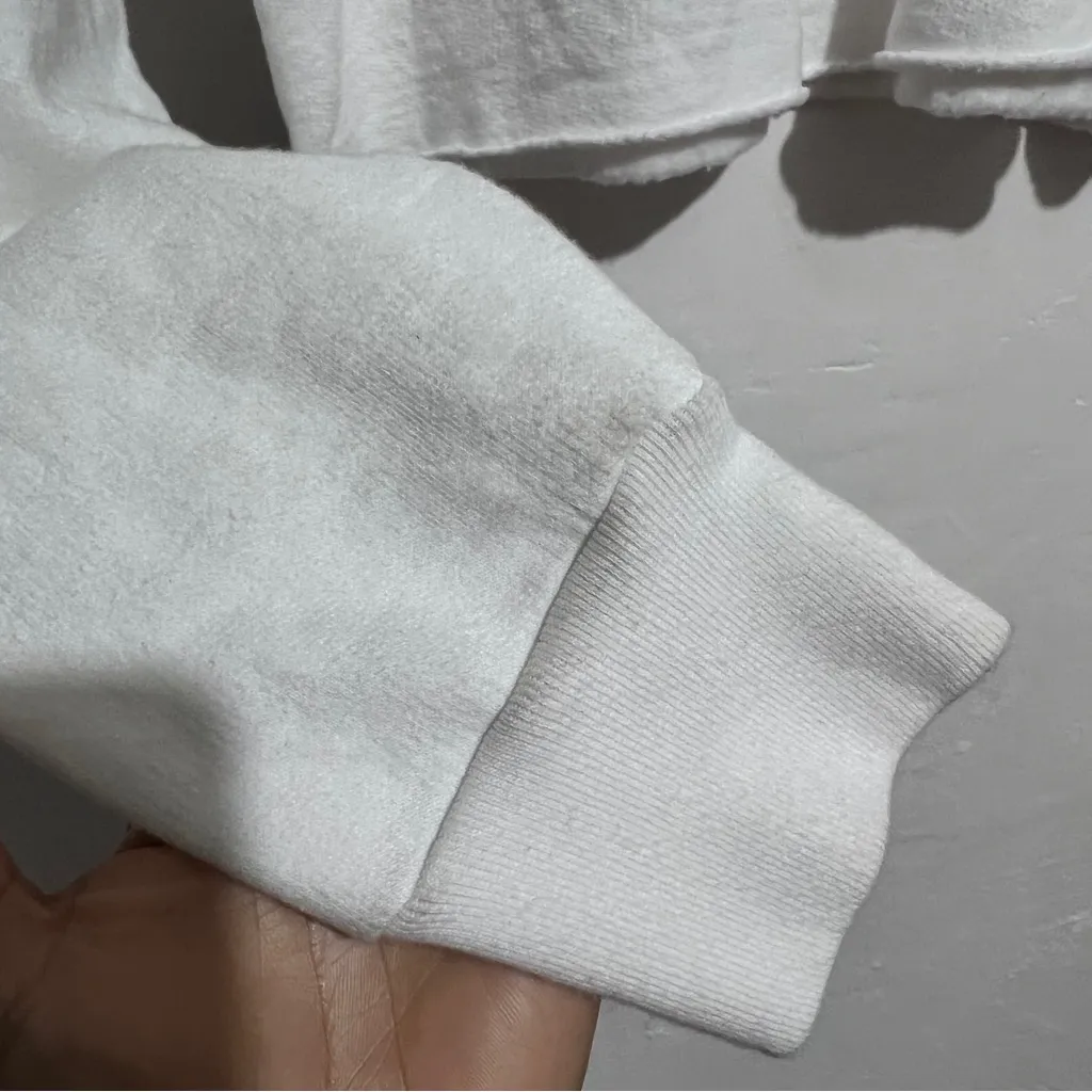 Cornell University White Long Sleeve Top sweatshirt :Box B: - Image 3