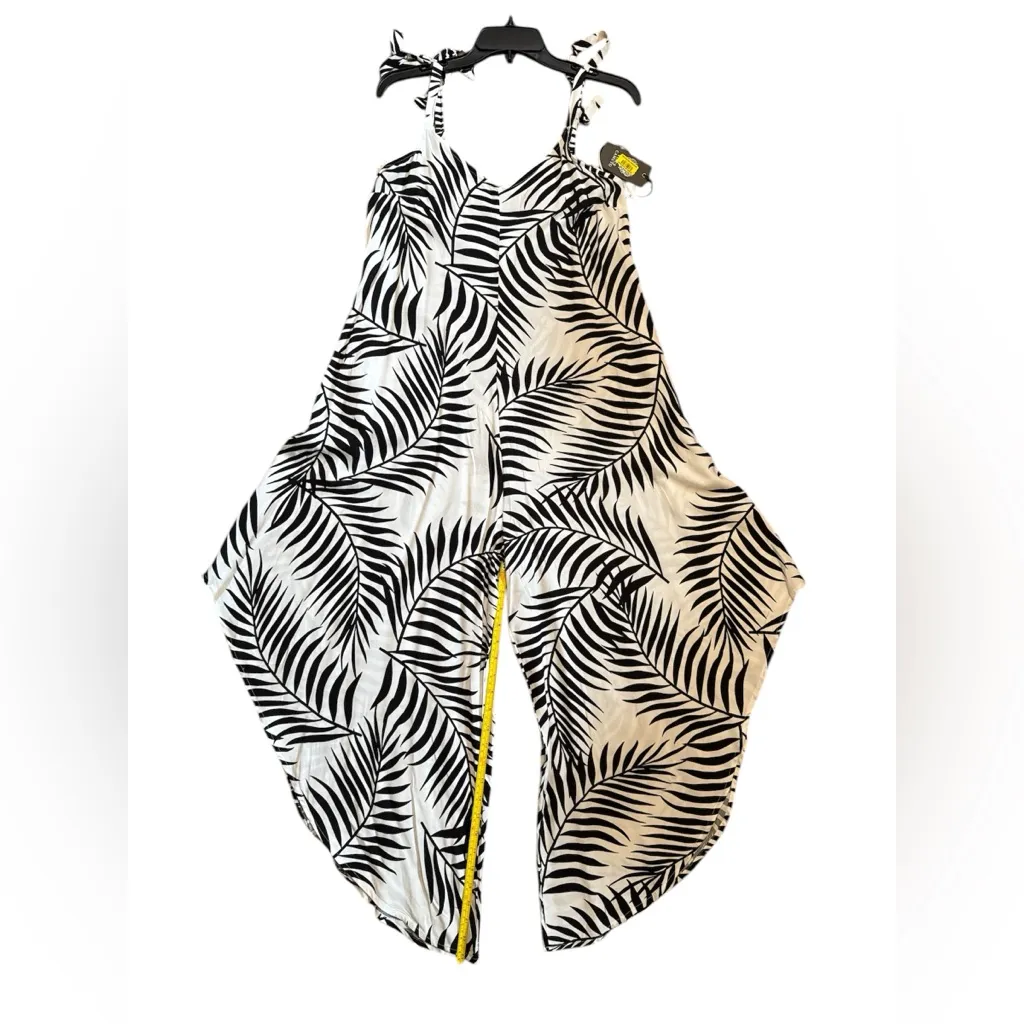 Vince Camuto Women’s Floral Print V Neck Sleeveless Wide Leg Jumpsuit‎ XS NWT - Image 4