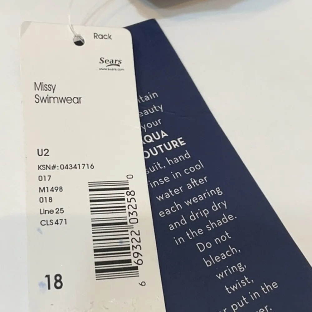 Aqua Couture Brown Missy Swim bottom Sz 18 - Image 97