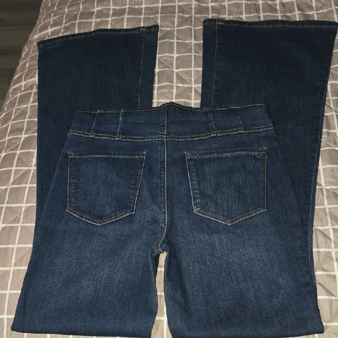 Jessica Simpson Dark Blue Flare Jeans - Image 5