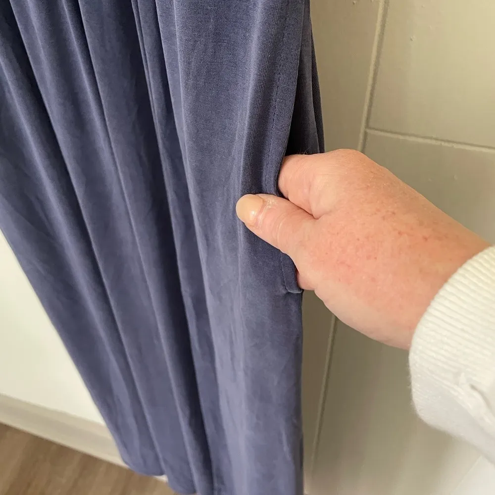 Anthropologie Moulinette Soeurs Vêtements Maxi Dress Pockets Purple Size L - Image 5