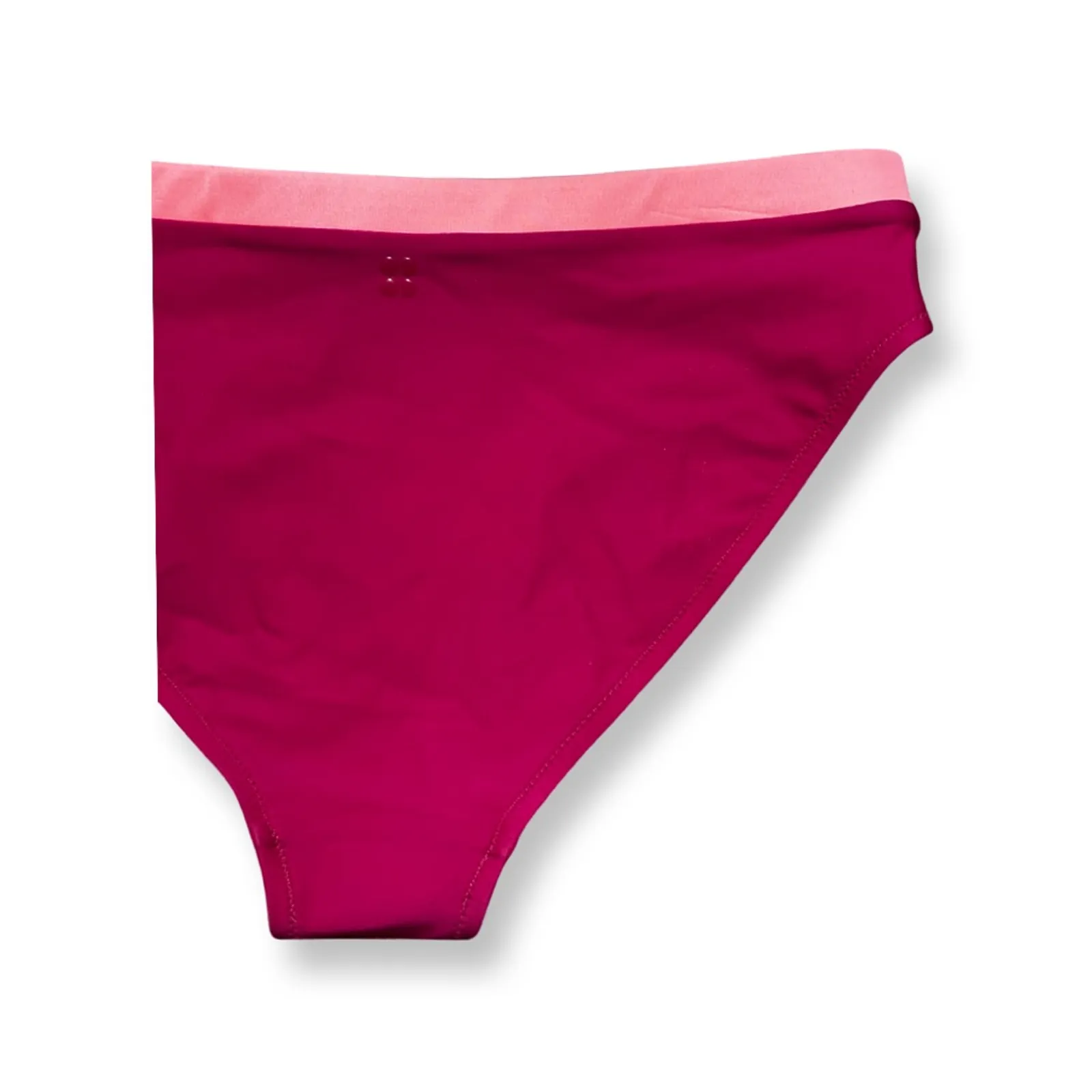 Sweaty Betty Harlyn Bikini Bottom Lightweight Smooth Waistband Tayberry Pink XS - Image 5