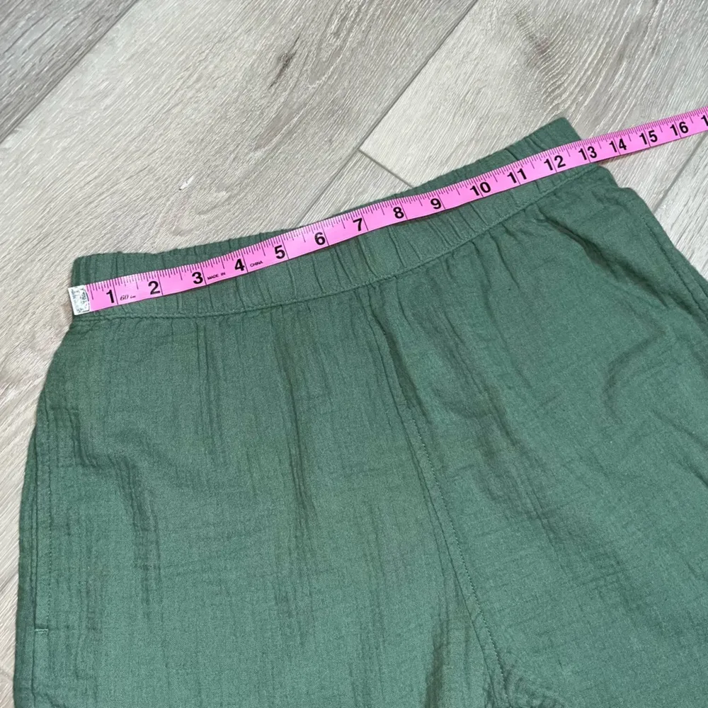 Universal thread NWT linen shorts green - Image 6