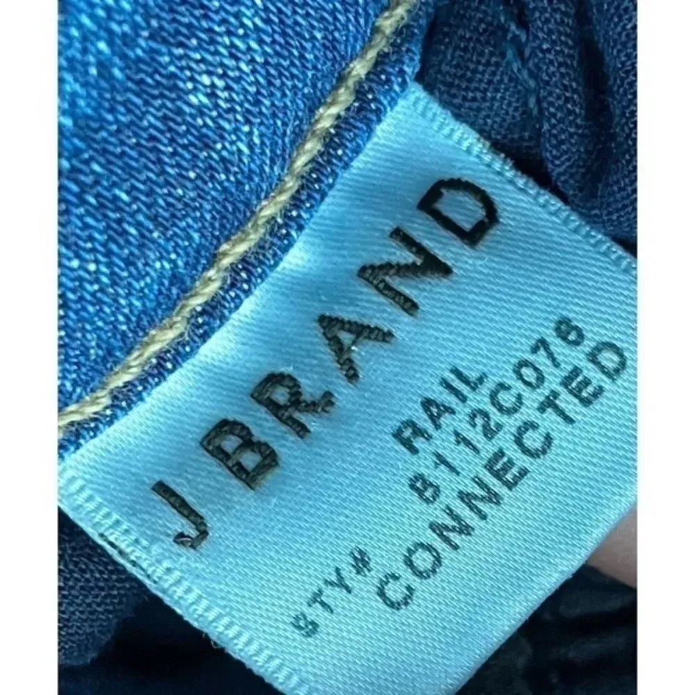J. Brand • Medium Wash Rail Jeans - Image 4