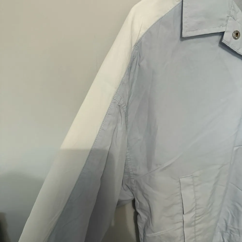 Puma Women's Light Blue Button-Up Top - Image 5