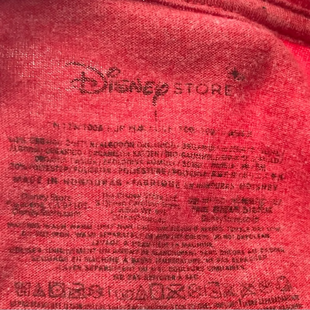 DISNEY | Red "Original Mouseketeer" Minnie Mouse Graphic T-shirt Sz L - Image 4