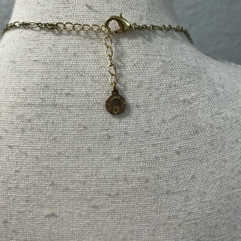 Liz Claiborne Gold Tone Costume Jewelry Long Necklace Adjustable Length - Image 4