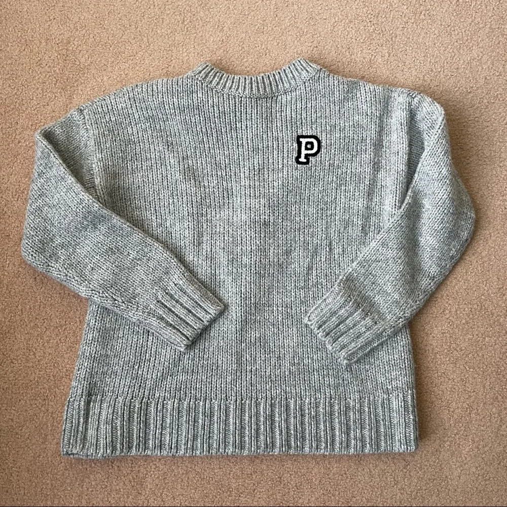 VS PINK Grey Knit Sweater - Image 2