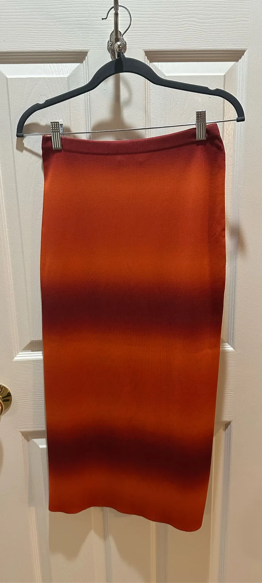 Zara Dye Knit Midi Skirt - Image 3