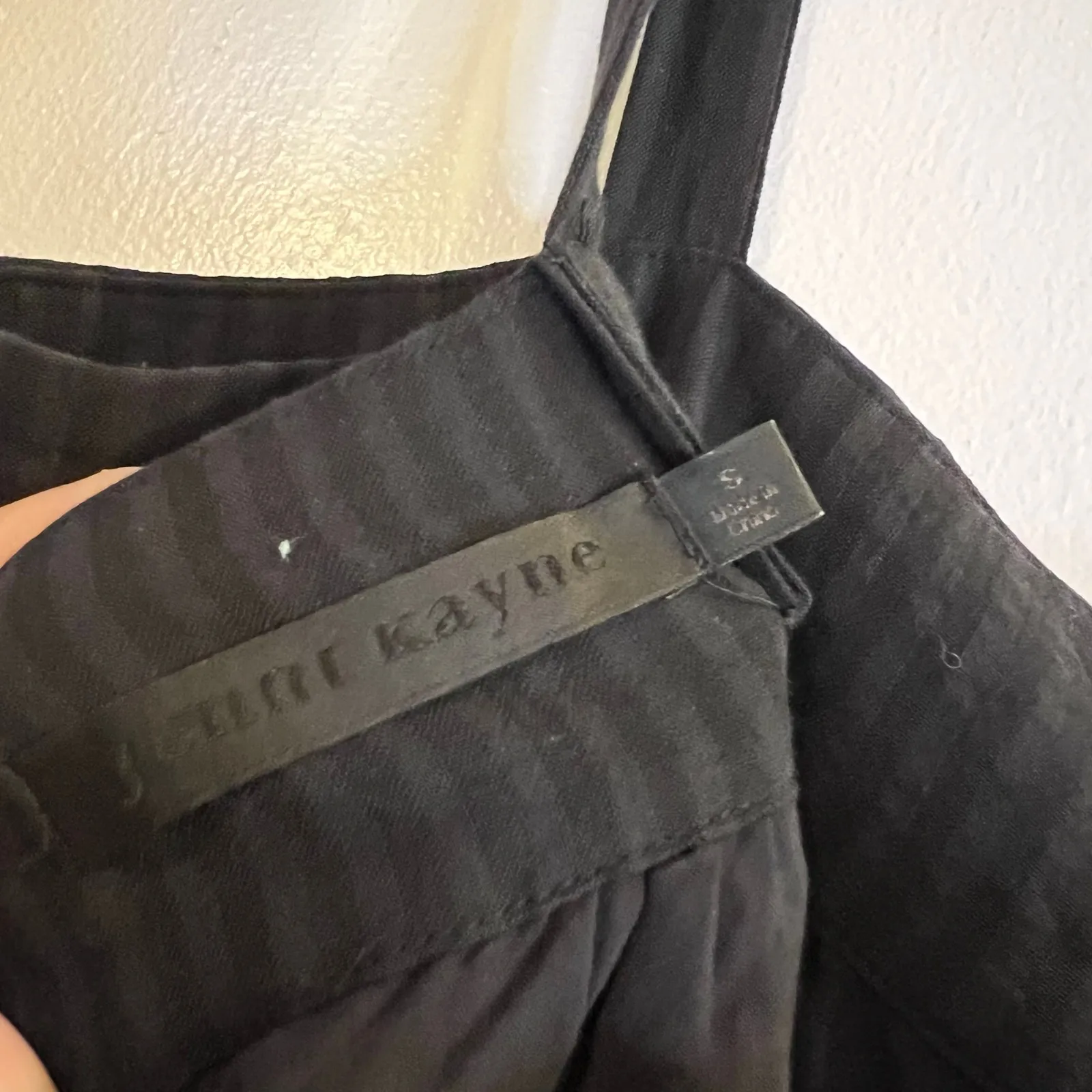 Jenni Kayne maxi summer black sleeveless dress cotton size S - Image 5