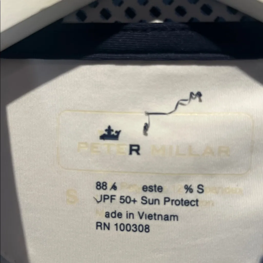 Peter Millar Women’s Quarter Zip Performance Pullover SPF 50 Golf Resort Small - Image 5