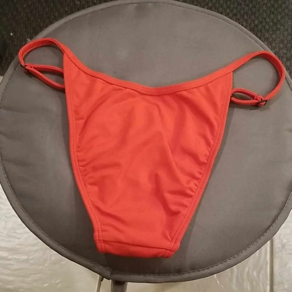 đź’•MINIMALE ANIMALEđź’• Mirage Briefs Bikini Bottom - Cherry Red Small S NWOT - Image 8