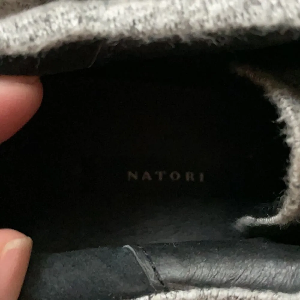 NATORI KNIT SNEAKERS Heather Gray - Image 6