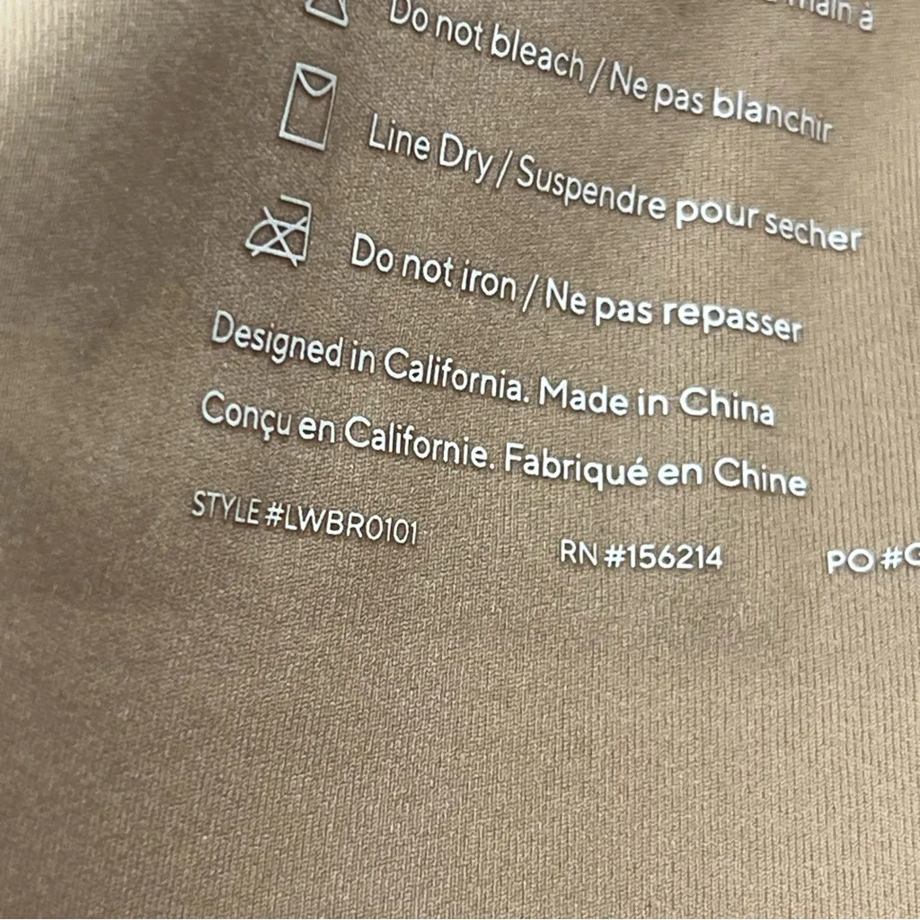 HoneyLove SoftForm Bra Womens Size 1X Tan Nude Removable Cup Inserts *TINY FLAW - Image 8