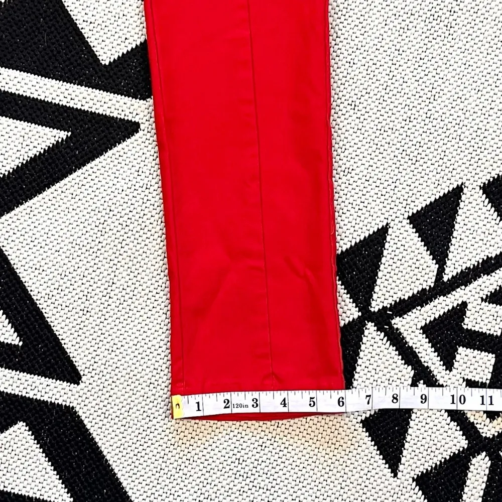 NBD x Revolve Alessia Lace Up Waist Pant in Red Small - Image 10