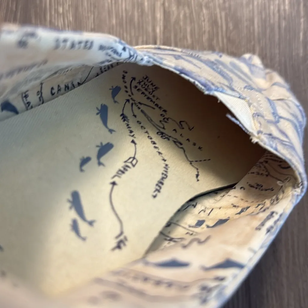 Toms Oceana Classic Multi Watercolor Whale Canvas Espadrilles Slip Ons 11 - Image 12