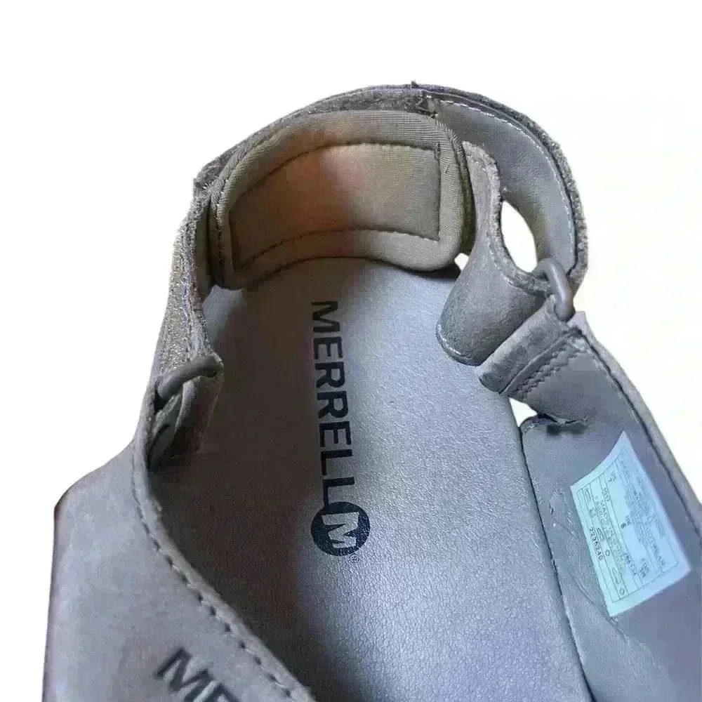 Merrell Around‎ Town Sunvue Leather Strap Sandals in Stone Size 7 Comfort Shoes - Image 9