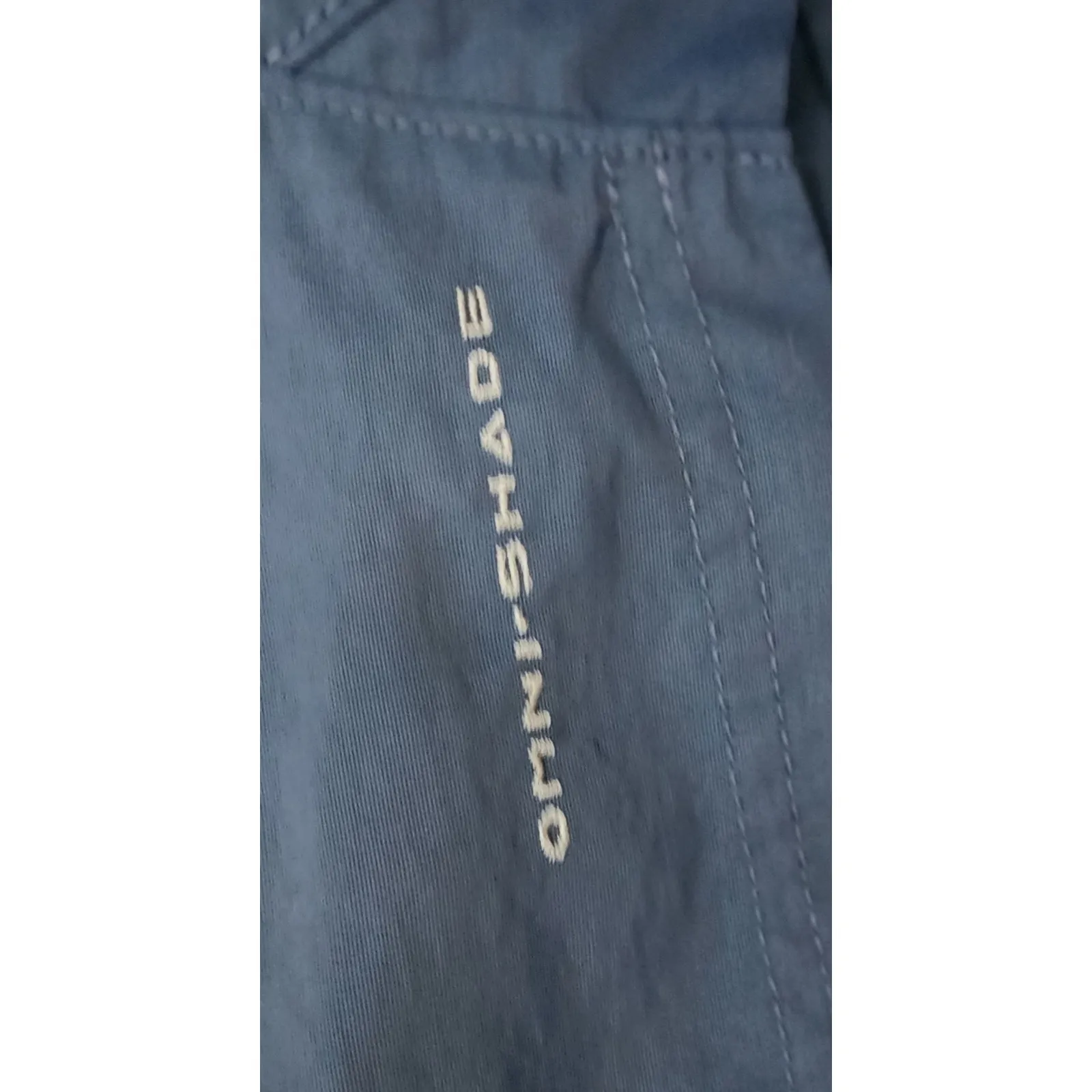 Columbia PFG Omni Shade‎ Women's XL Blue Fishing Shorts Utility Zip Pockets - Image 3