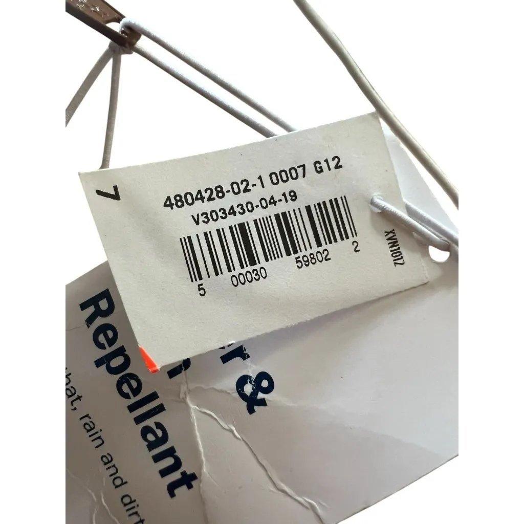 Old Navy Faux-Suede Booties for Women Tan‎ Size 7 NWT Water & Stain Repellant - Image 5