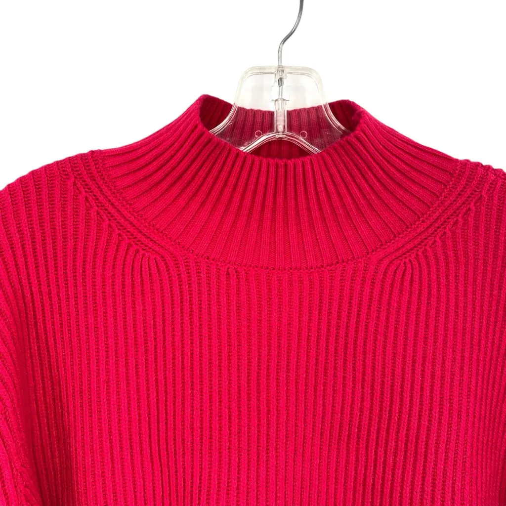 Anthropologie Maeve Pullover Sweater Mock Neck Pink - Image 2
