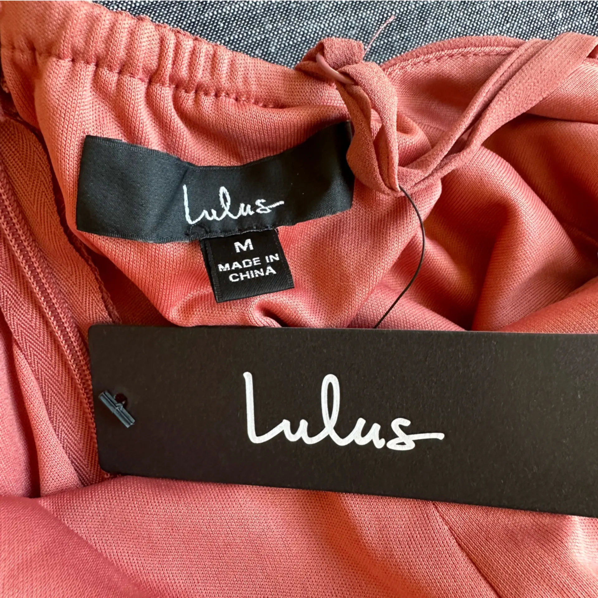 Lulu’s Mythical Kind of Love Rusty Rose Maxi Dress Gown NWT | Medium - Image 12