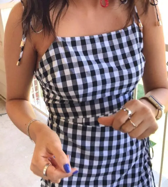 Game day Checkered Dress Multiple Size XS - Image 3