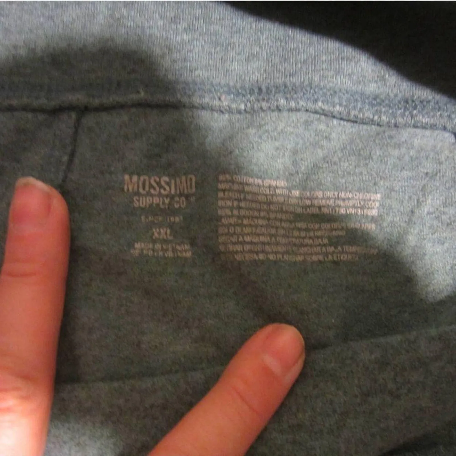 Soft Gray Lounge Pants Mossimo Supply Co XXL Comfy Stretch Everyday Green - Image 4