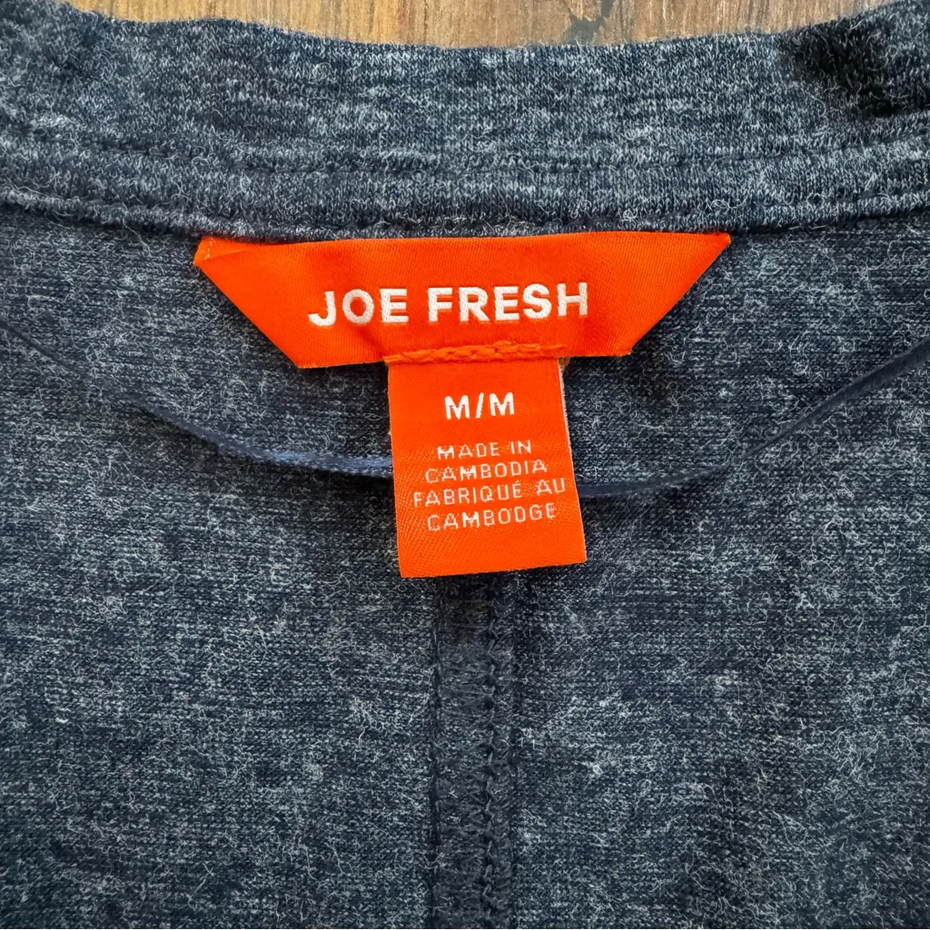 JOE FRESH blue v-neck tunic, size M - Image 7