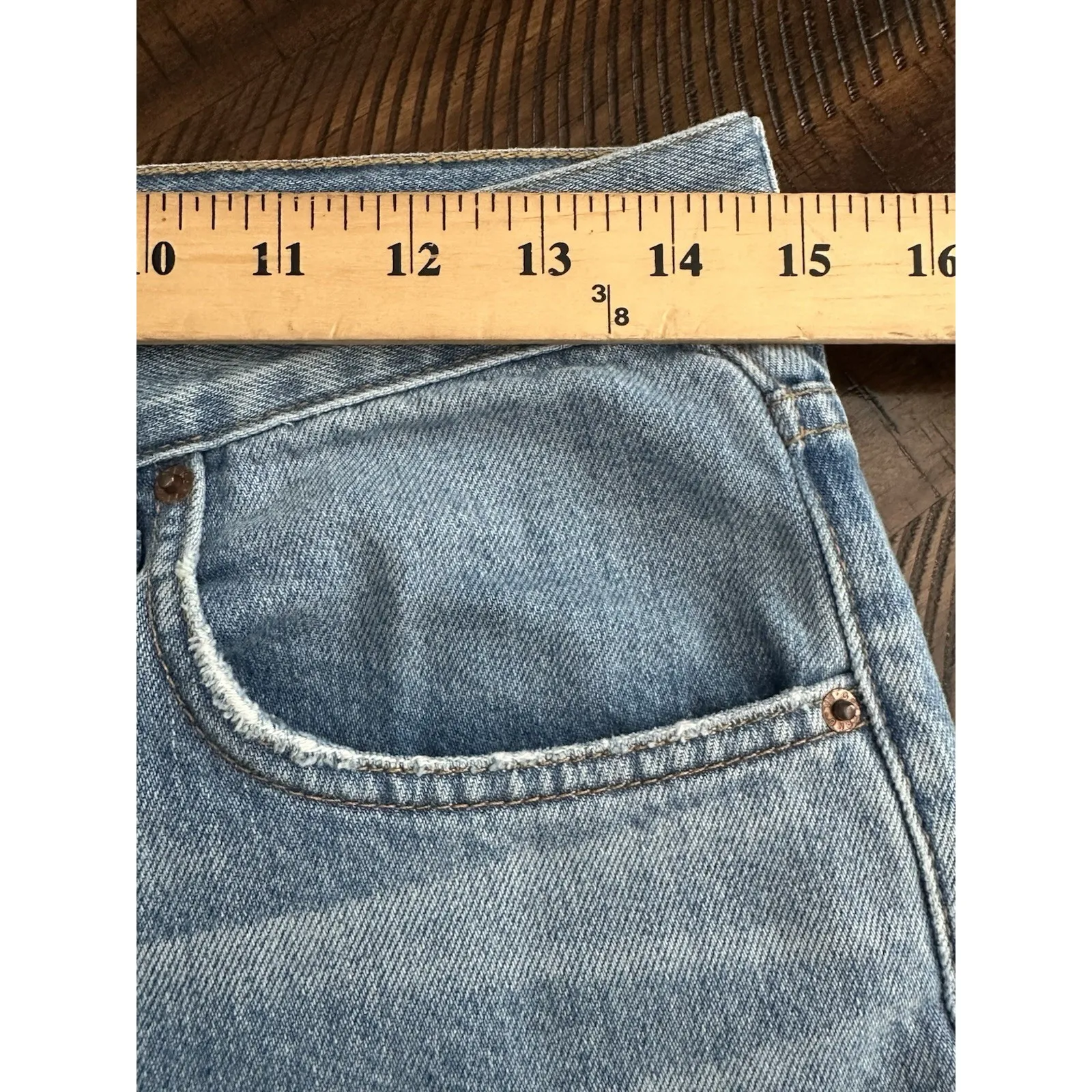 GRLFRND x Revolve The Bella Low Rise 26 Boyfriend Baggy Jeans Distressed #P1-8 - Image 9