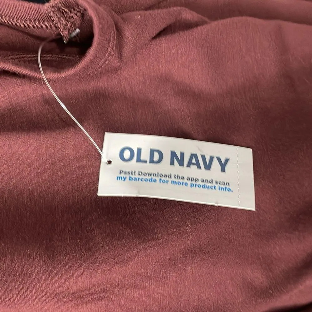 Old Navy Burgundy Lux Tank Top - Image 4