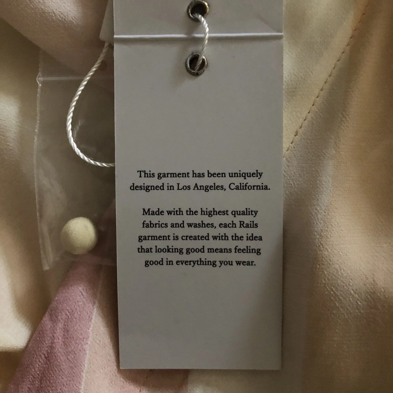 Rails NWT Women's Pacific Stripe Thea Tie Front Short Sleeve Top Size XS - Image 7