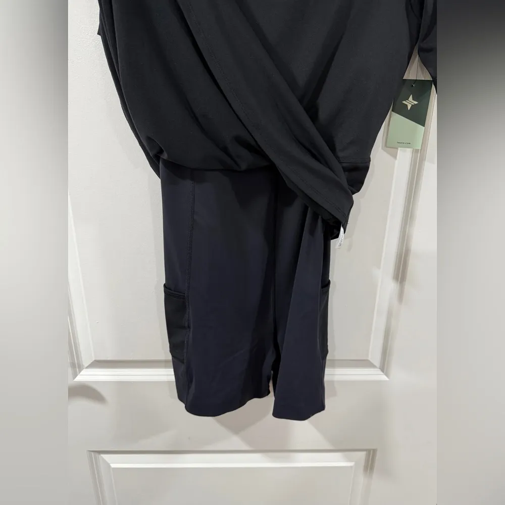 COPY - Tuckernuck Sport Rosemary Dress M Black Tennis Golf Pickleball Activewea… - Image 8