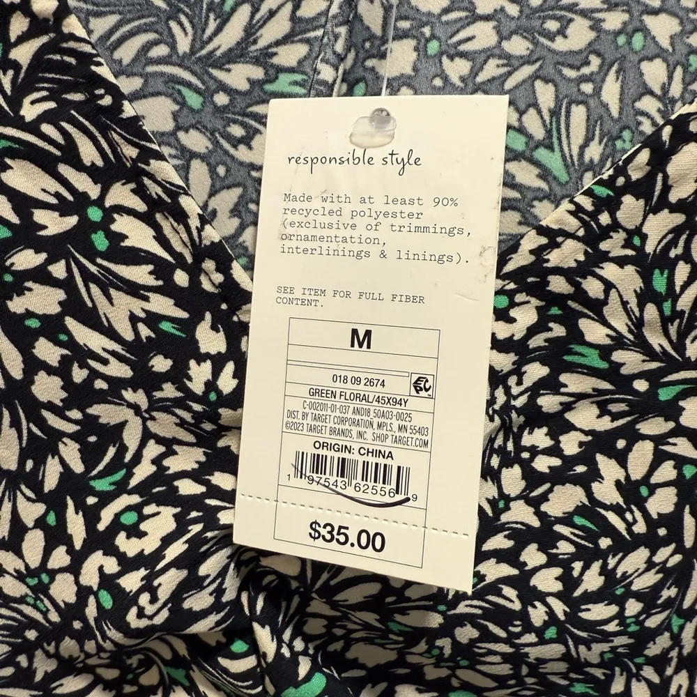 NWT A New Day Black and White High Low maxi Dress size M. Modern feminine fit - Image 5