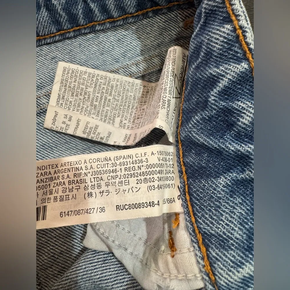 Distressed Denim Shorts - Image 3