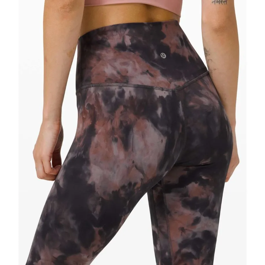 Lululemon Align Pant 25" *Diamond Dye Legging Size 2 Black - Image 2
