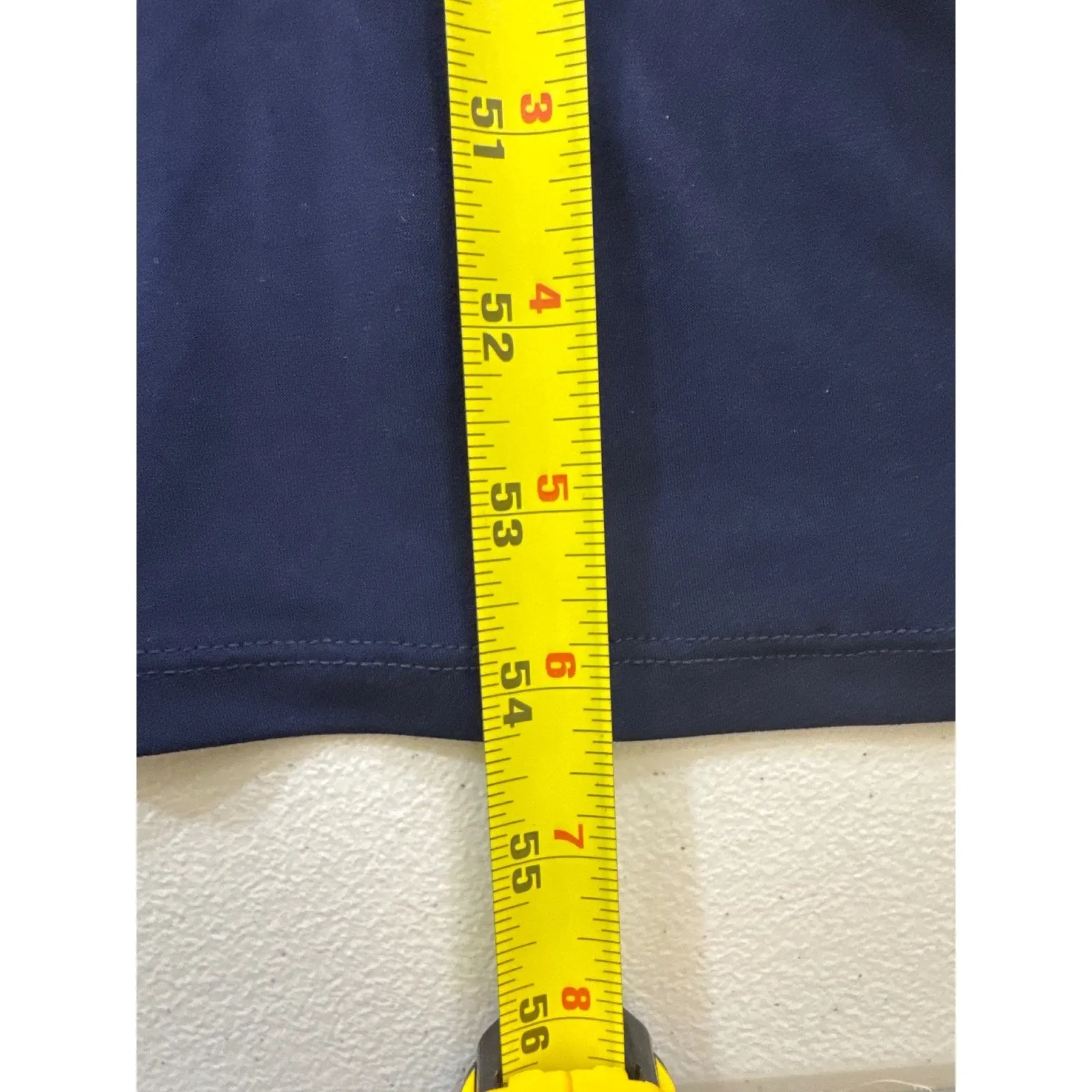 MICHAEL KORS classic Navy sleeveless sexy Shirt Dress Maxi Belted Gold Buttons M - Image 6